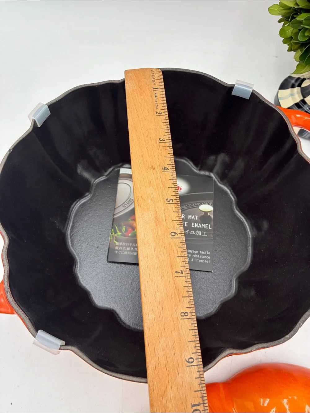 Staub Enameled Cast Iron Pumpkin Cocotte, 3.5-Qt